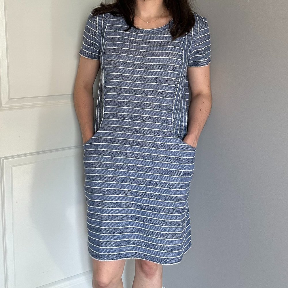Blue Shift dress Work dress Office Appropriate Dress Cute Work Dress